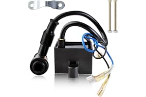 YOFMOO CDI Ignition Coil 49cc 50cc 60cc 66cc 70cc 80cc 2-Stroke Engines Motor Motorized Bicycle Bike ATV Quad Go Kart Moped Scooter