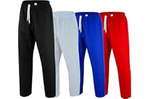 GENERIC Regular Karate Pants 8oz Light Weight for MMA Martial Arts Kids Adults Unisex