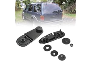 Srhvfuyr 924-160 Rear Window Liftgate Glass Hinge Set Right & Left Compatible with Ford Explorer,Mercury Mountaineer (2002-20