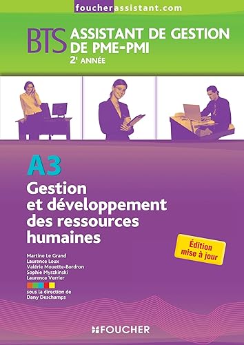 Download A3 Gestion et développement des ressources humaines 2e année BTS PDF