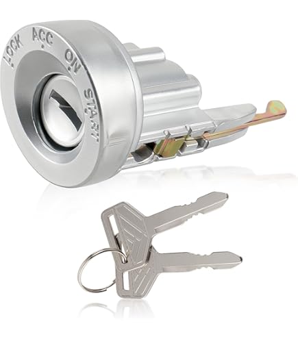 Amazon.com: MOTOALL Ignition Lock Cylinder w/ 2 Key