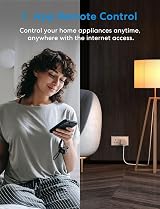 Meross Matter Smart Plug Mini with Energy Monitoring 4 Pack 13A view 6