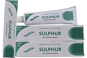75 Gram (2.64 Ounce) Sulphur Ointment | 25 Gm Each, 3Pack