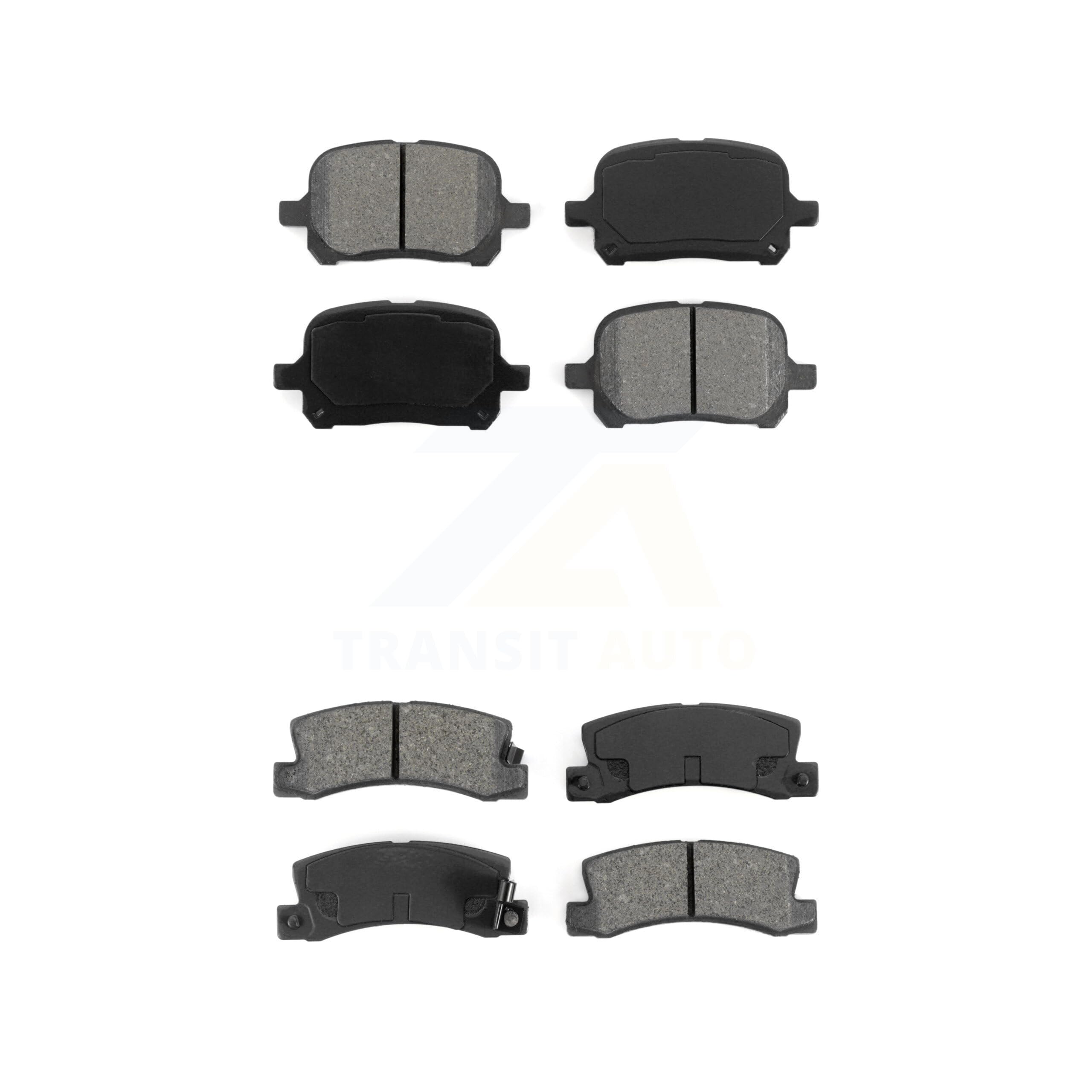 SIM Front Rear Semi-Metallic Brake Pads Kit