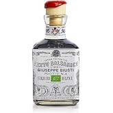 Giusti 1 Silver Organic Balsamic Vinegar of Modena IGP - 8.45 fl oz | IGP certified. Matured in French oak barrels. Rich, balanced acidity ideal for salads, sauces, and marinades.