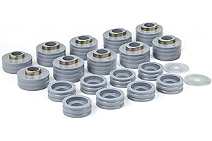 SOUTHWEST SPEED NEW DAYSTAR GRAY KEVLAR-INFUSED POLYURETHANE BODY MOUNTS FOR 1999-2017 FORD F-250 F-350 SUPER DUTY 2WD & 4WD, 2000 2001 2002 2003 2004 2005 2006 2007 2008 2009 2010 2011 2012 2013 2014 2015 2016
