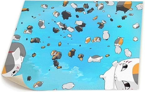 Amazon Co Jp 鳴き砂 ポスター ニャンコ先生 油絵 絵画 アートパネル 壁画 58 48cm 壁紙ポスター しゃしん 壁飾り 風景画 壁絵 おしゃれ 装飾画 ホーム キッチン