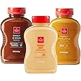 Hickory Farms Condiment Sampler | Gourmet Mustard Variety Pack - 3 Pack | Great for Snacking, Dipping, Recipes, Glazes, and Charcuterie Boards