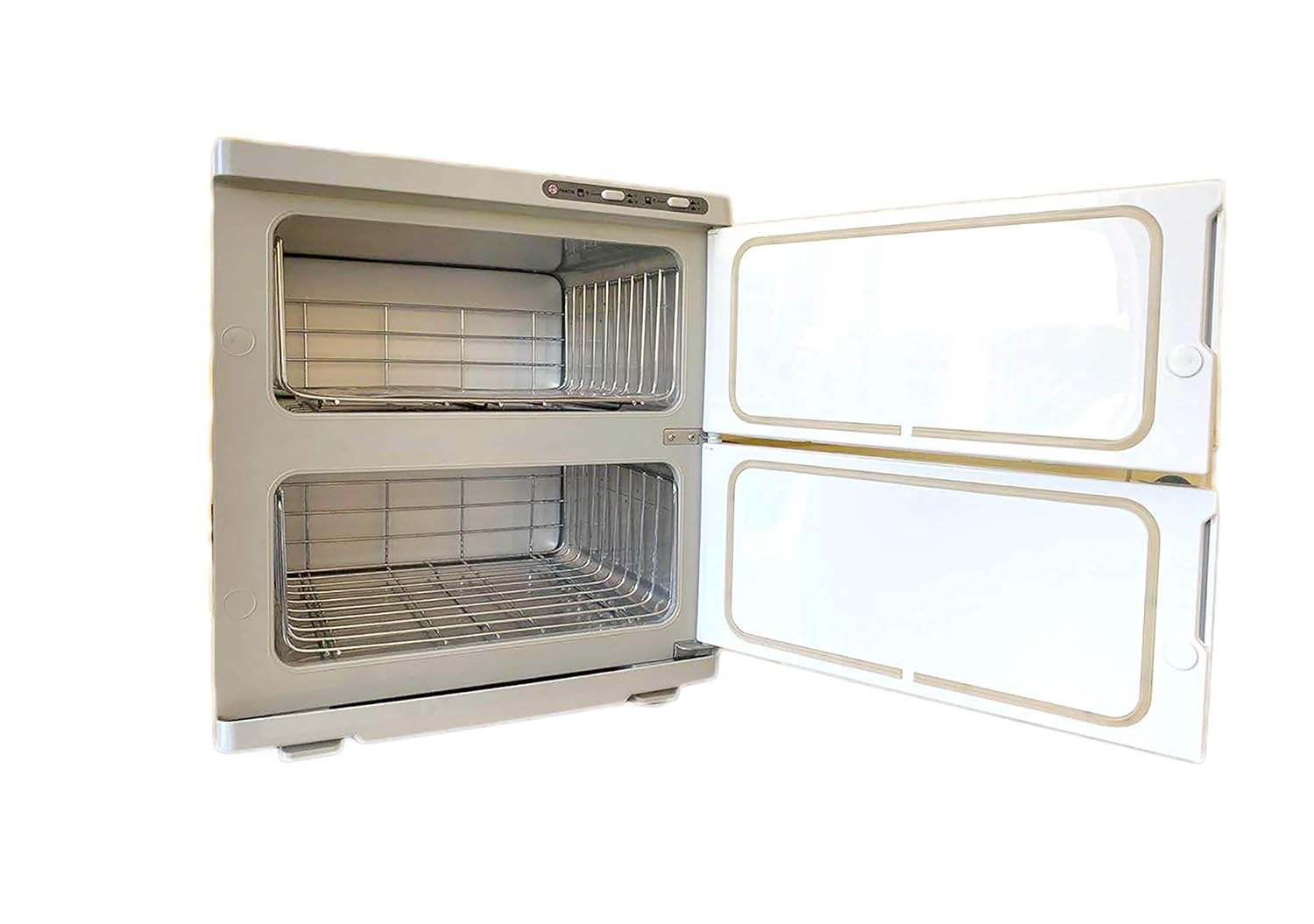 Pantin 32 Liter Capacity Two Door Cabinet Towel Warmer for Hair Salon, Beauty SPA, Restaurant & Home, 110V, 320W: Beauty