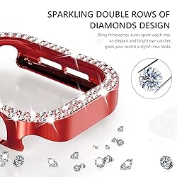 Wingle 2 Pack Bling Case for Apple Watch Series 10