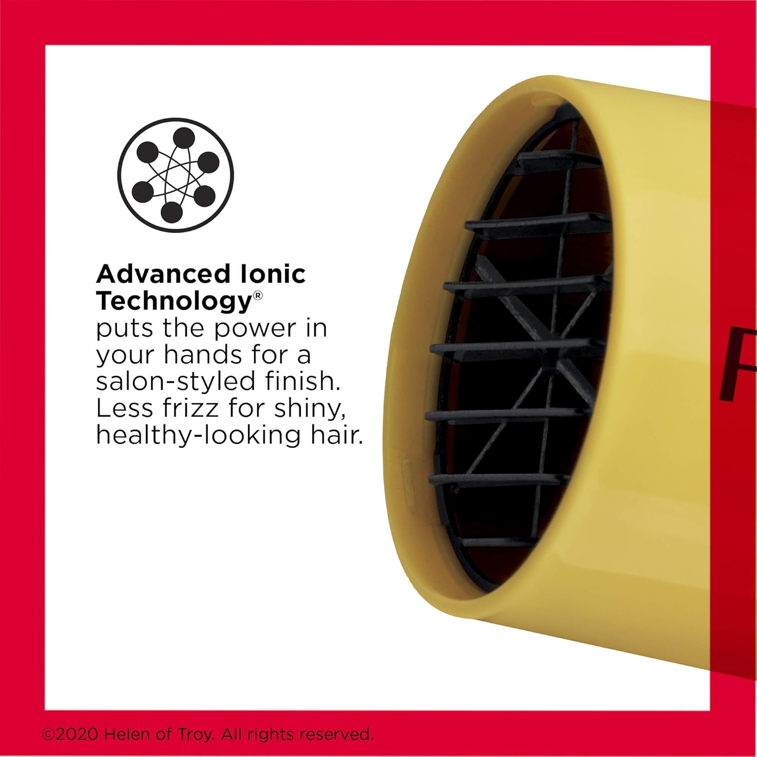 Revlon 1875W Lightweight + Compact Travel Hair Dryer, Yellow: Beauty