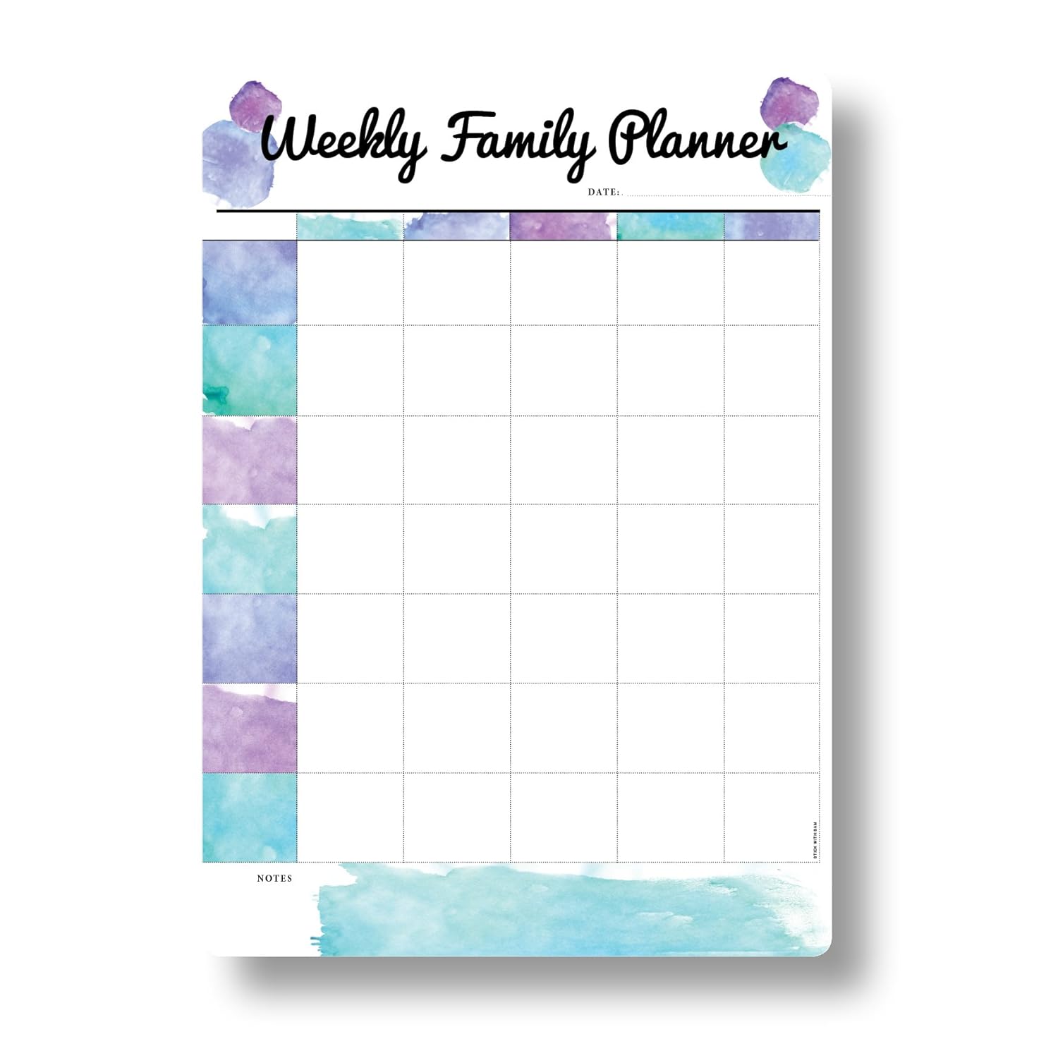 Palo con Sam pizarra magnética para nevera planificador familiar ...