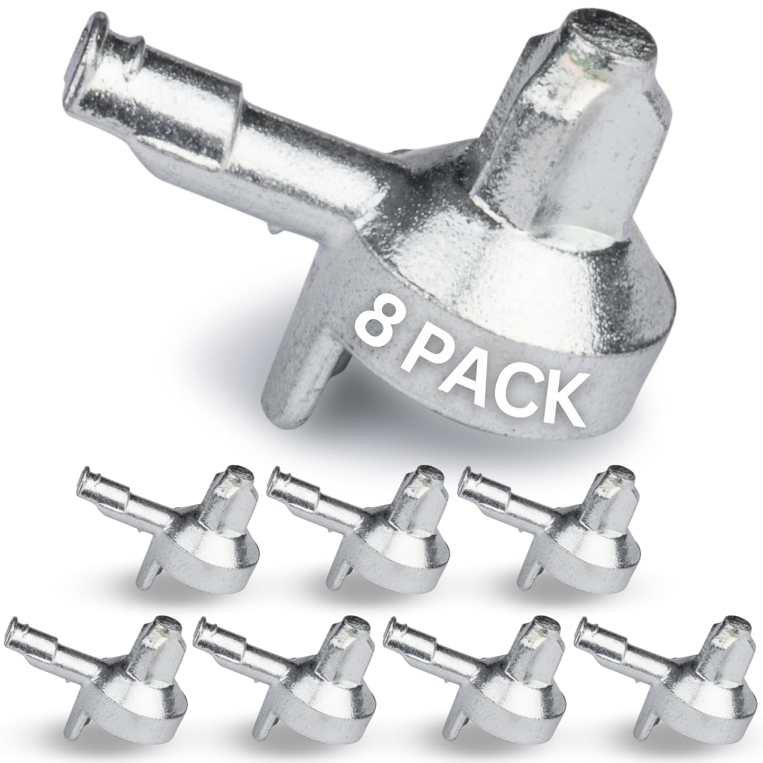 Spare Hardware Parts Billy Bookshelf Pins (Compatible with IKEA Part #131372) (Pack of 8)