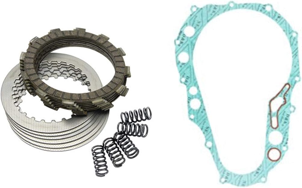 Tusk Heavy Duty Clutch Kit with Springs and Clutch Cover Gasket Fits Honda TRX