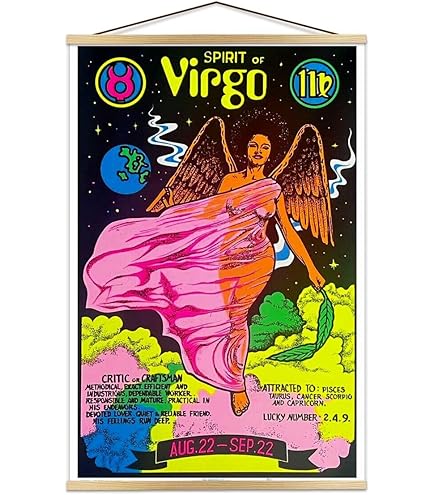 Amazon.com: Scorpio Posters Virgo Zodiac Sign - Laminated