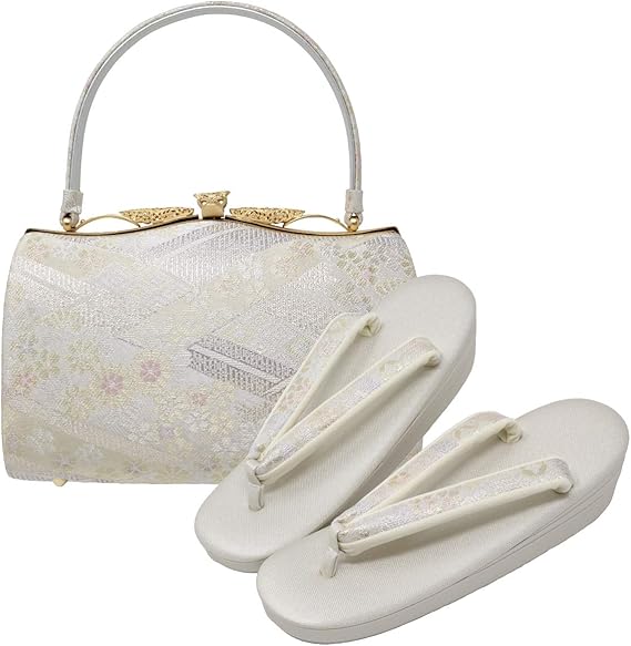 Amazon Co Jp 草履バッグセット 留袖 礼装用 M Lサイズ 紗織 沙織 03 和物屋 服 ファッション小物