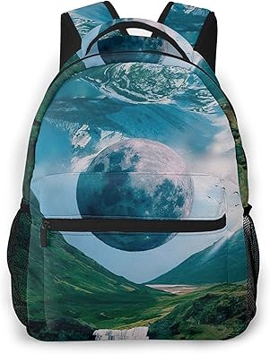 Amazon Co Jp リュック リュックサック 地球のエコー メンズ レディース バックパック バッグ ビジネスリュック Pcバック A4収納 軽量 大容量 通勤 通学 遠足 出張 旅行 誕生日 プレゼント シューズ バッグ