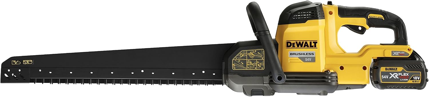 DCS397N FlexVolt XR Alligator Saw 54V Bare Unit, Yellow/Black, 430 mm - Image 5