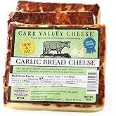 Carr Valley Bread Cheese&reg; 3-Pack | (3) 6 oz Pieces | Authentic Wisconsin Heat &amp; Eat Grilling Cheese (Garlic)