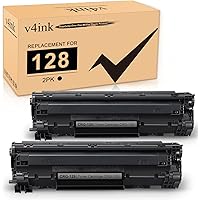 V4INK 2 Pack Compatible Toner Cartridge Replacement For Canon 128 CRG128 For Use In Canon - Foto 7
