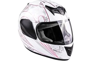 TYPHOON HELMETS Typhoon Youth Full Face Motorcycle Helmet Kids