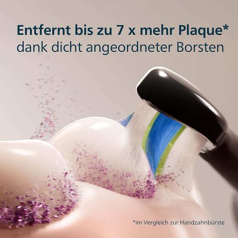 Sonicare W2 Optimal White, Original Ersatzbürstenköpfe, Schwarz, 8er-Pack, HX6068/88