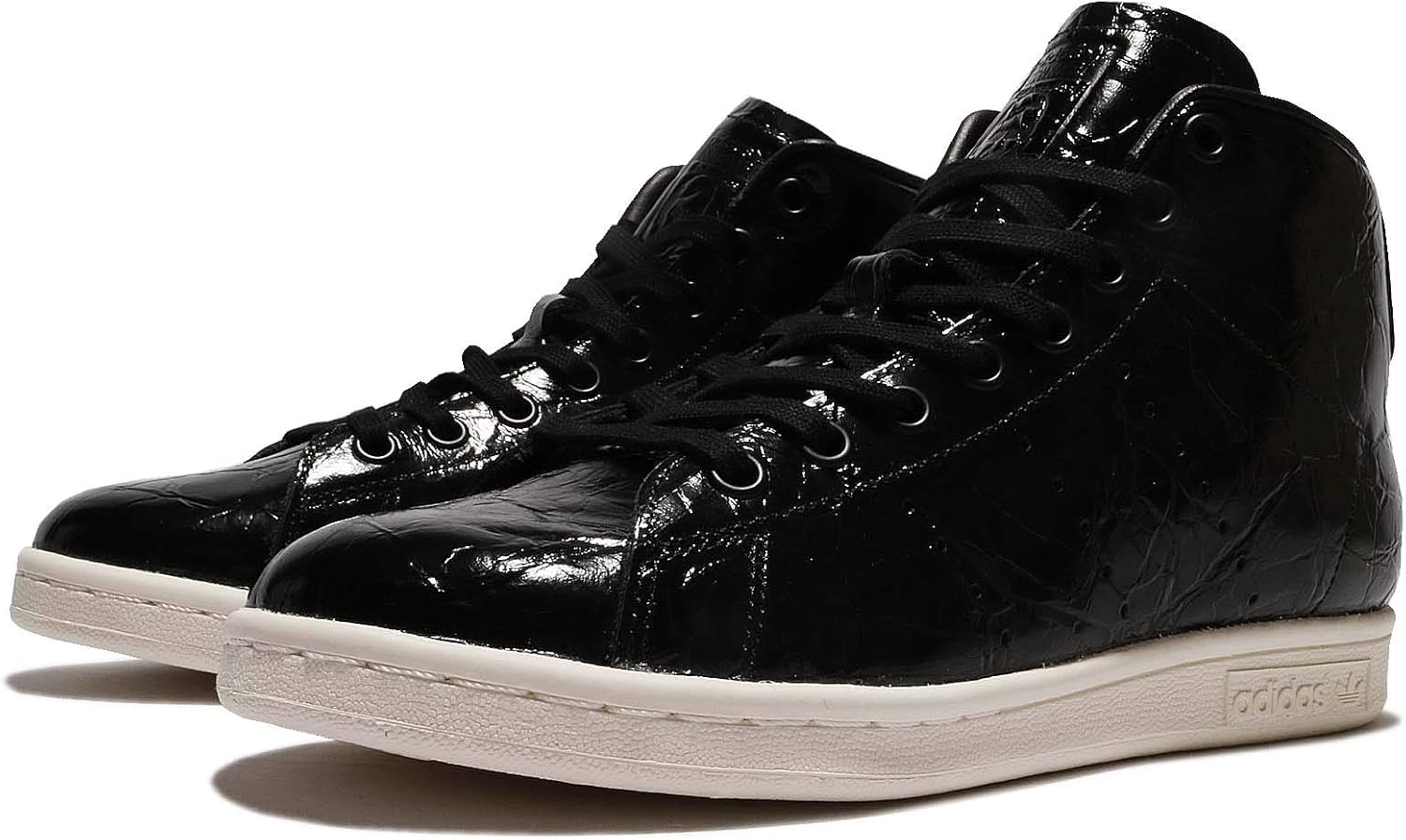 stan smith mid black