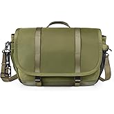 Expandable Messenger Bag Fit 16" Laptop for Men Women Work College Office Computer