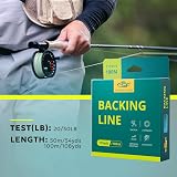 SF Braided Fly Line Backing 20lb 100m Green for Trout Fishing view 2