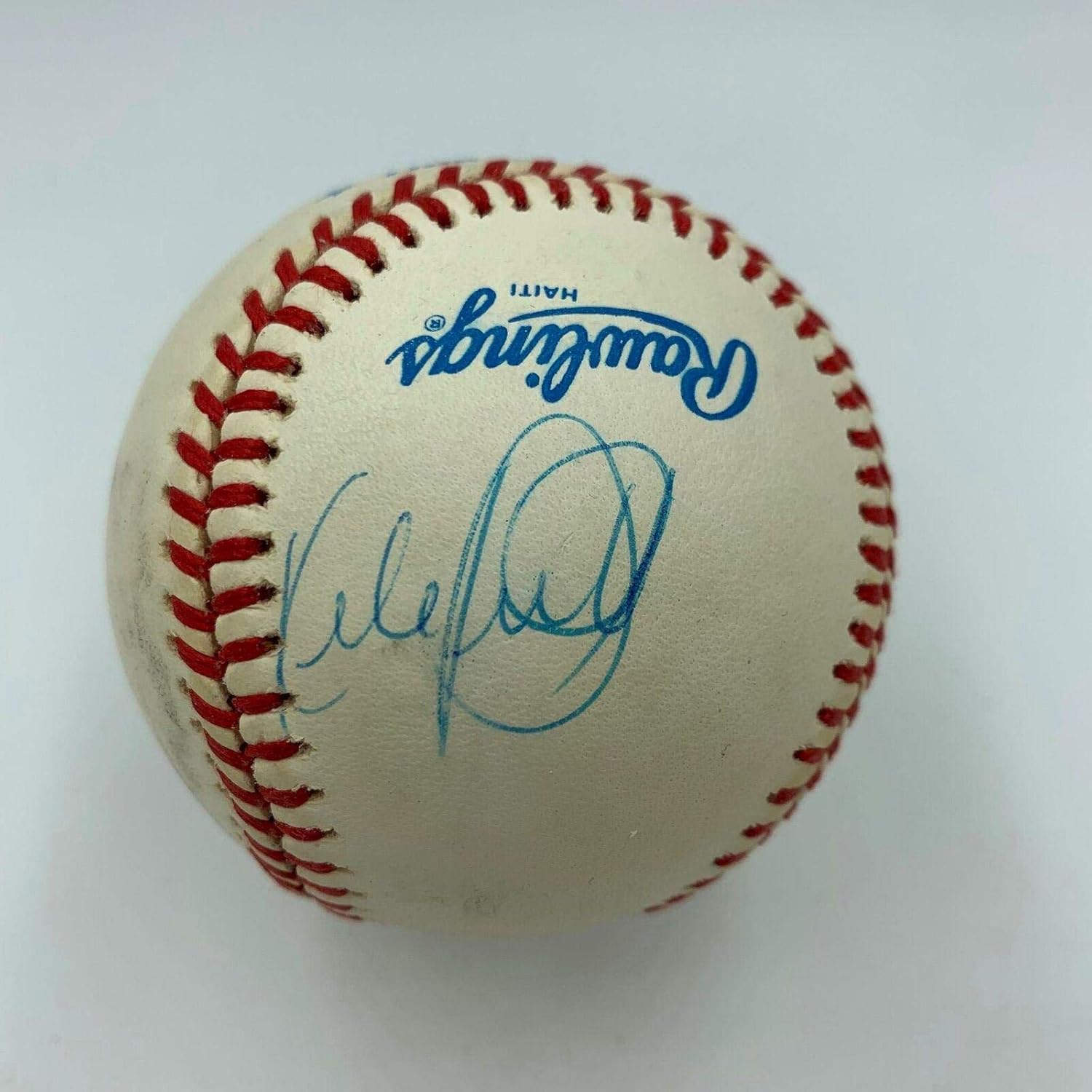 kirby puckett autographed baseball