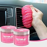 TICARVE 2pack Car Cleaning Gel Car Accessories Car Cleaning Detailing Kits | Car Interior Cleaner Supplies Slime Auto Detail Tools Car Essentials Keyboard Office Laptop Dust Remover Gift For Men Women