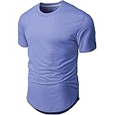 H2H Mens Casual T Shirt Long/Short Sleeve T Shirt Muscle Gym Workout Athletic Tee