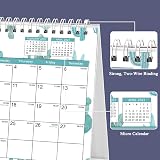 MOKANI Desk Calendar 2026-2027 18 Months 10x8.25 Standing Desk Calendar view 4