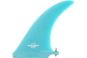 Santa Barbara Surfing SBS Fiberglass Longboard Single Fin - Butterfly Model (Greenough 4-A Template)