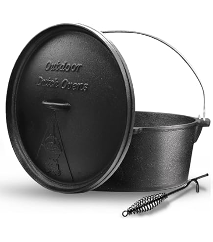 Amazon.com: Old Mountain 10177 Pre Seasoned 8-Quart Dutch Oven
