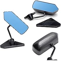 Amazon.com: iJDMTOY Pair Universal F1 Style Side Mirrors w