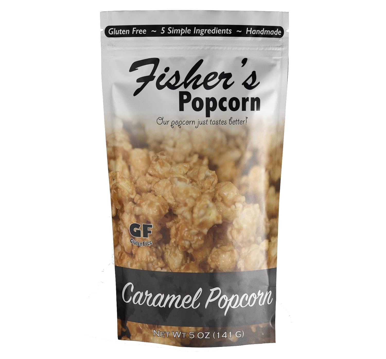 5oz Caramel Popcorn Bags (Case of 12)
