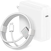 140W Charger for MacBook Pro 14 16 inch MacBook Air 13.6 15 inch 2025 2024 2023 2022 2021 M4 M3 M2 M1, 6.6FT USB-C to Magnetic 3 Braided Cable with LED, Ultra-Fast Charging, Original Quality