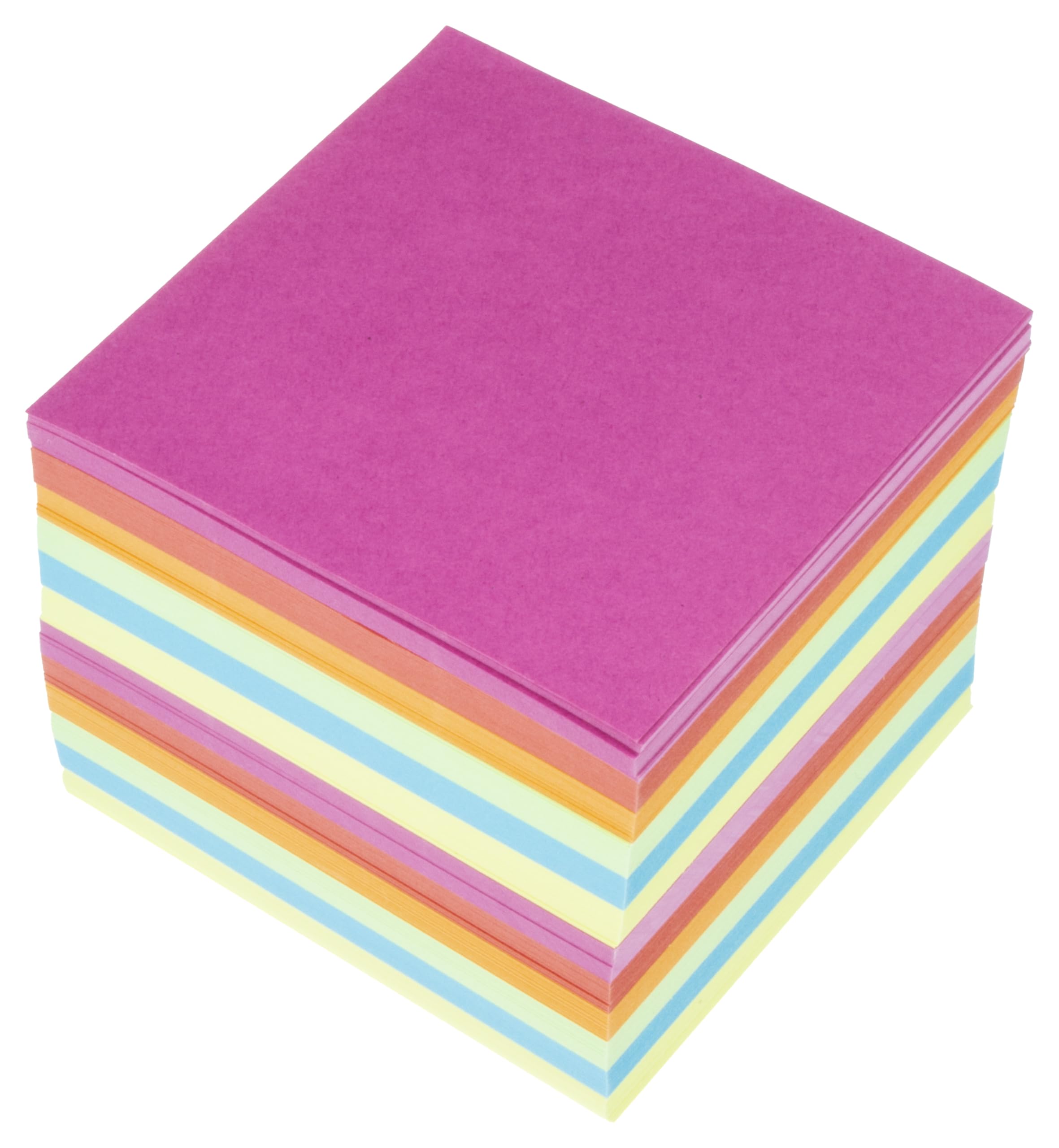 Kangaro Notes for Note Box 9 x 9 x 9 cm Assorted Colours Shrump 700 Sheets