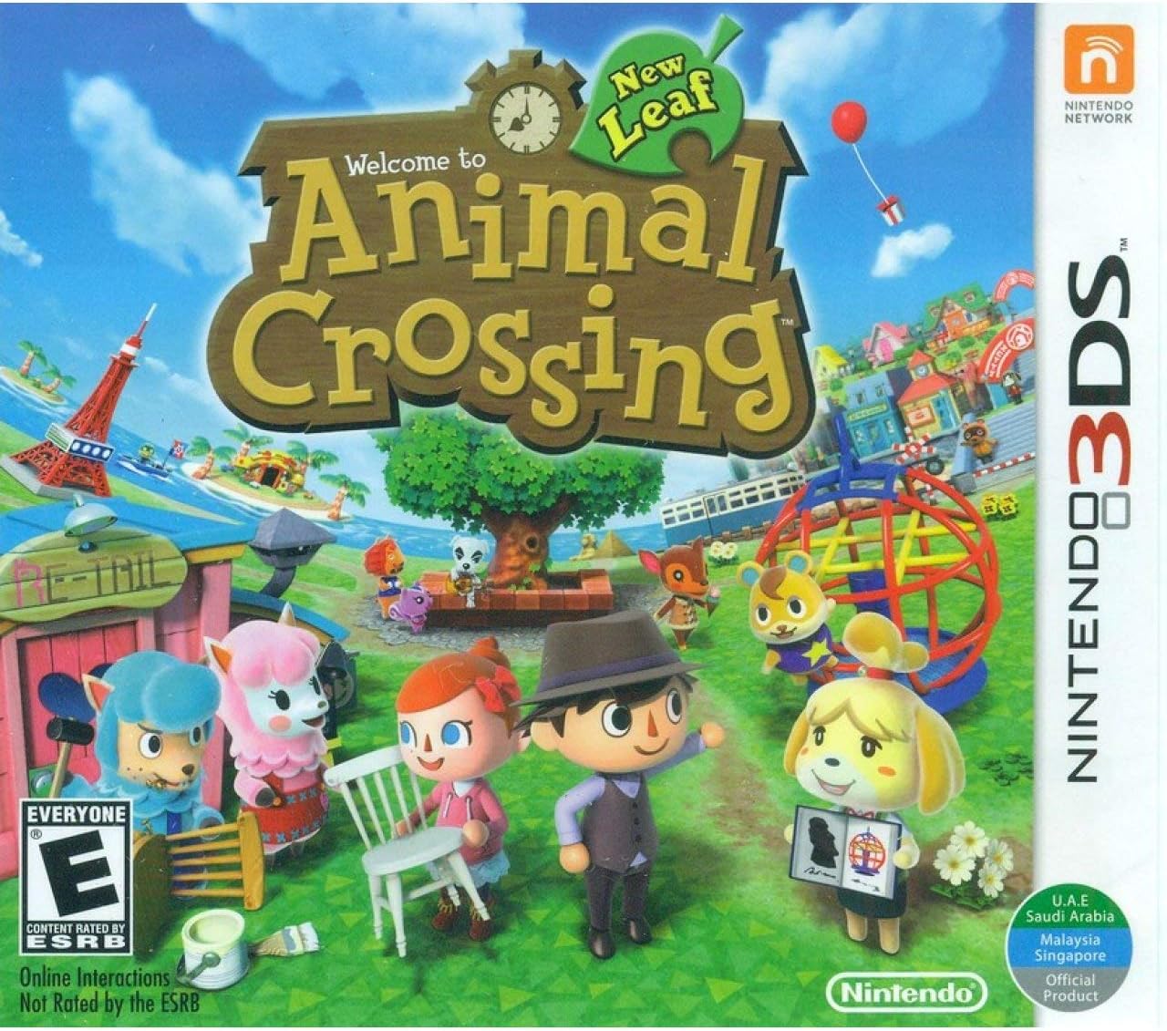 Animal Crossing New Leaf Nintendo 3DS (World Edition)