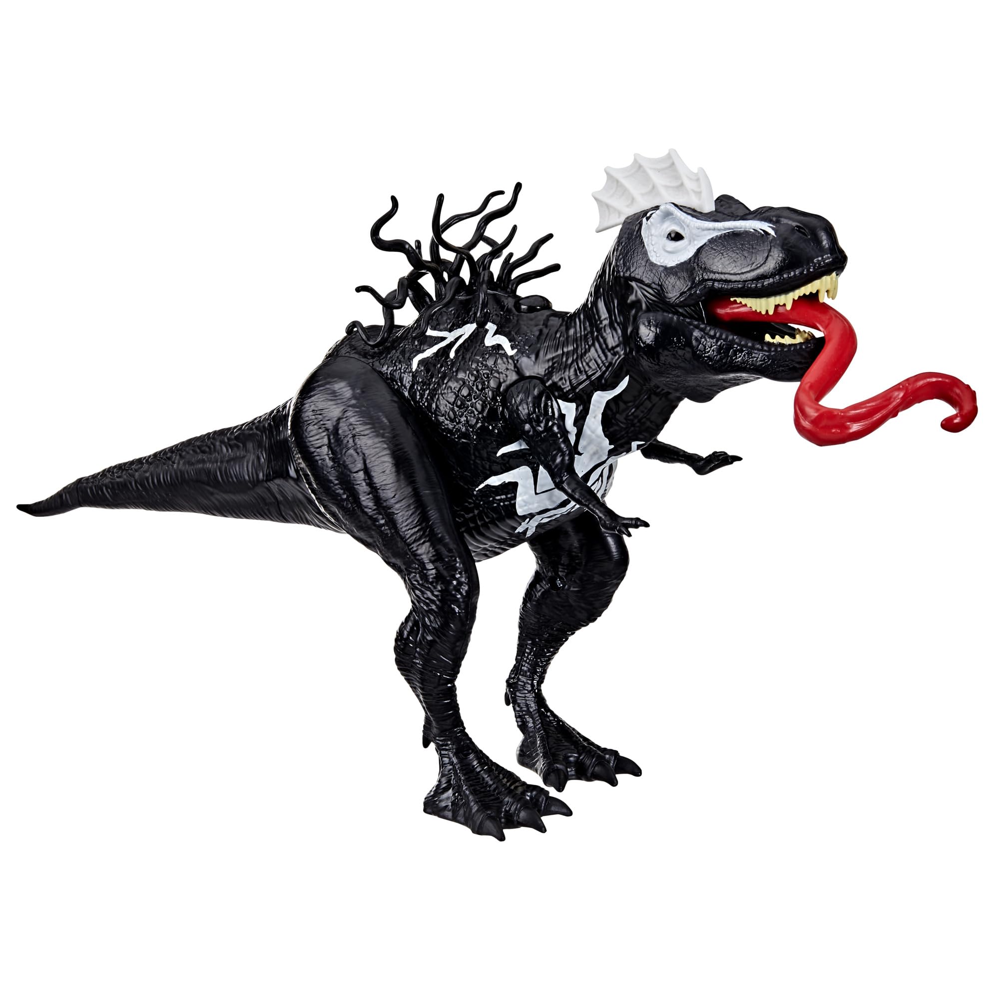 Spider-Man Marvel Epic World of Action VenomVersus Venomsaurus Rex 16-Inch (40cm) Action Figure with Dino Chomp Action, Super Hero Toys for Kids Ages 4+
