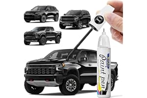 XTryfun GBA/WA8555 Black Touch Up Paint Compatible with Chevrolet, DIY Car Paint Scratch Repair, Quick & Easy Fix Automotive Scratch Repair for Chevy Silverado/Camaro/Malibu/Tahoe/Impala