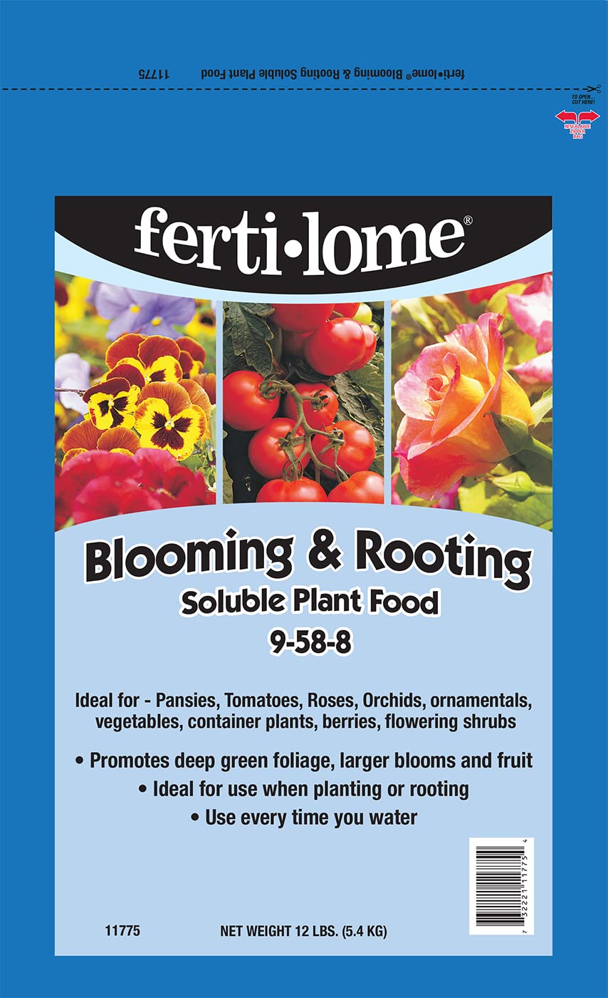 Fertilome (11775) Blooming & Rooting Soluble Plant Food 9-58-8 (12 lbs.) Image