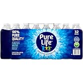 Pure Life, Purified Water, 16.9 Fl Oz, 32 Pack