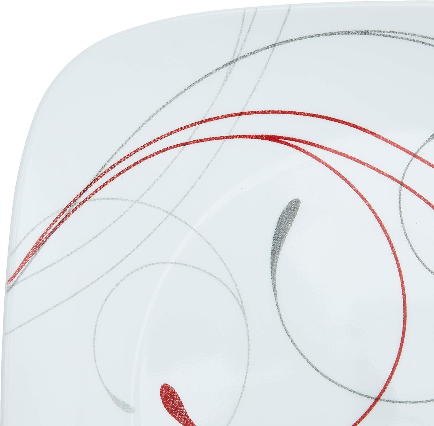  | Corelle Square Splendor 10-1/4-Inch Plate Set (6-Piece): Dinnerware Sets