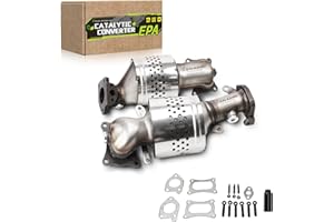 ECHO AUTOMILES Left Right Catalytic Converter Compatible with Honda Accord 2008-2017 V6 3.5L, Honda Pilot 2008-2017, Honda Odyssey 2008-2019, MDX 2010-2020 Catalytic Convertor High Flow (EPA Compliant)