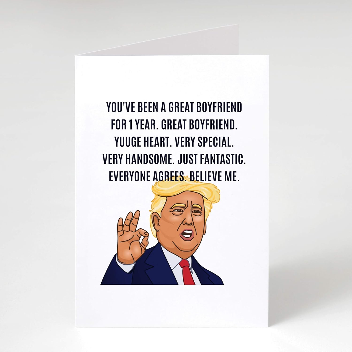 1 year anniversary card for boyfriend