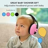 Friday 7Care Baby Ear Protection Pink Noise Cancelling Headphones 0-24m view 5
