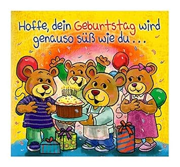 Depesche 3868.028 Glückwunschkarte mit Musik, Geburtstag, Mehrfarbig