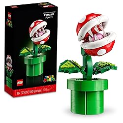 LEGO Super Mario Piranha Plant, Build and Display
